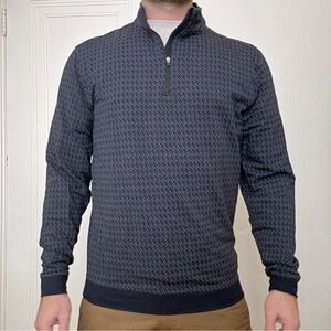 Tasc Performance Men’s 1/4 Zip Pullover Size Medium Blue Slim
